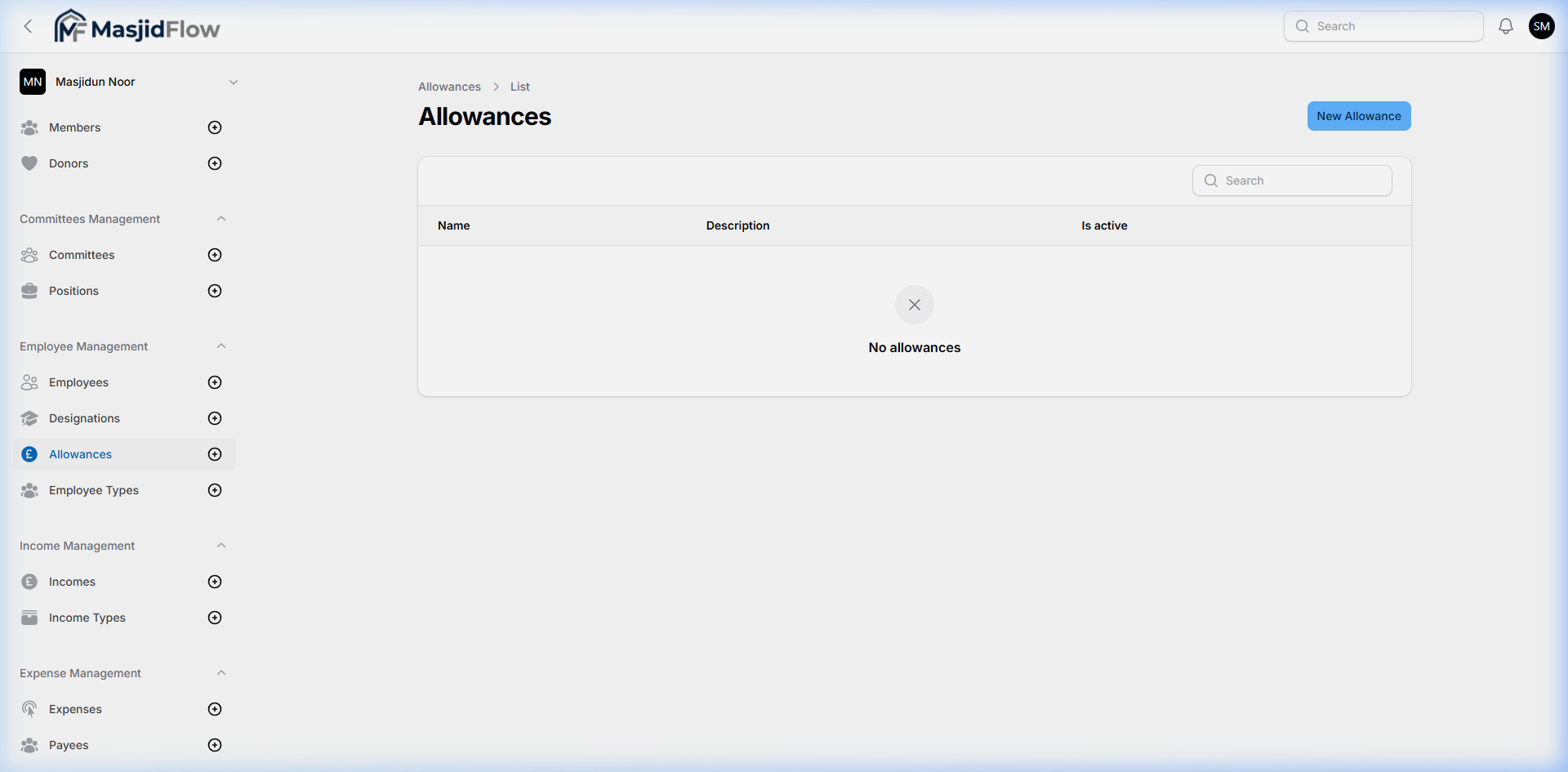 Allowances