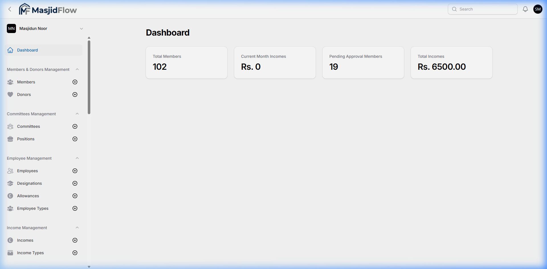Dashboard
